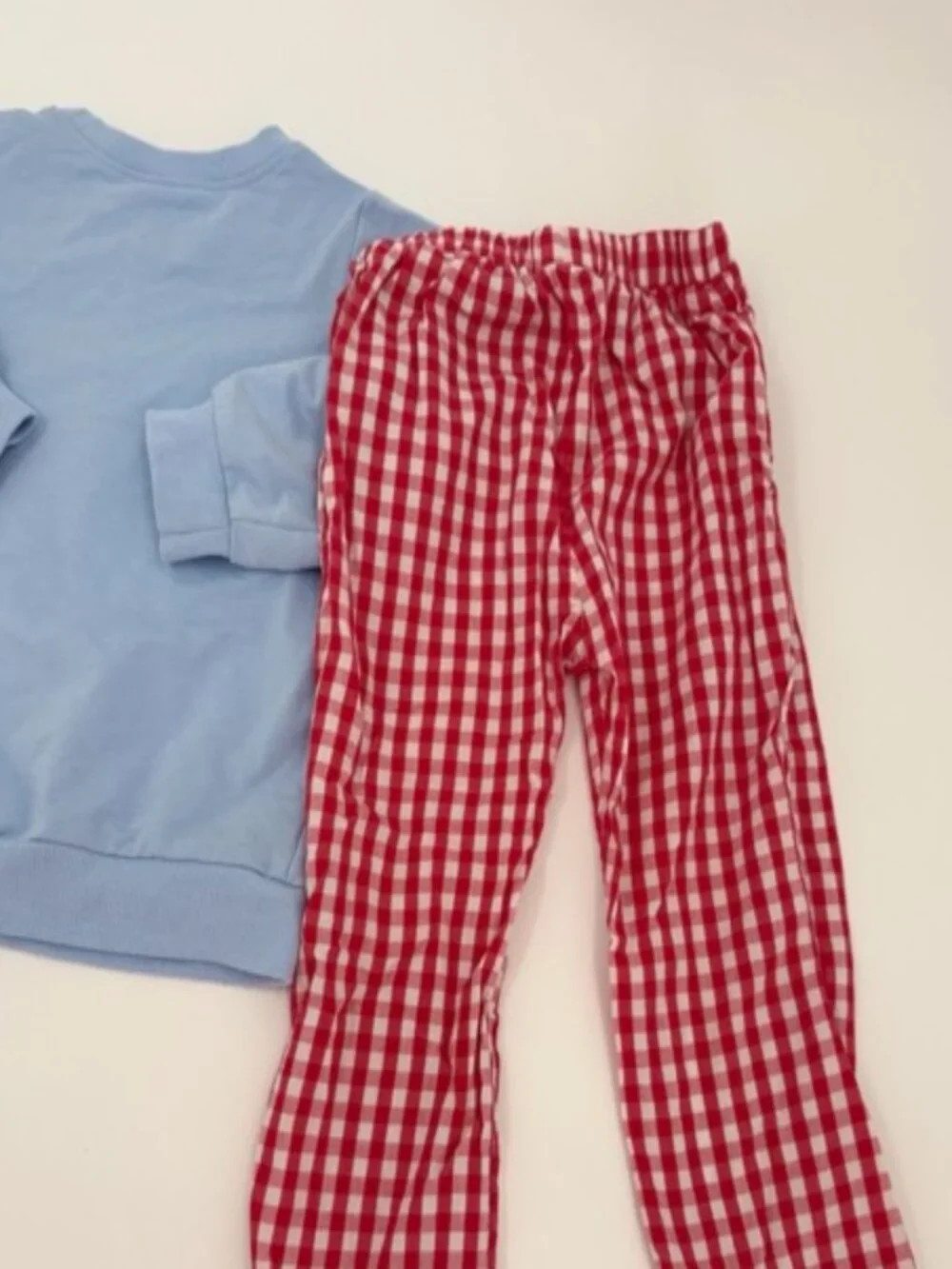 Boy's Valentine Outfit Size 3-4 Ladies Love A Pickup Man Red Checkered Matching